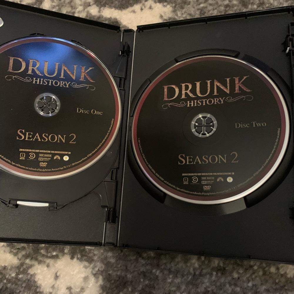 Drunk History seasons 1&2 (season 2- 2 discs) - Picture 4 of 4